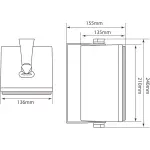 Adastra - B30V - W 100V Line Background Speakers Pair - Image 7