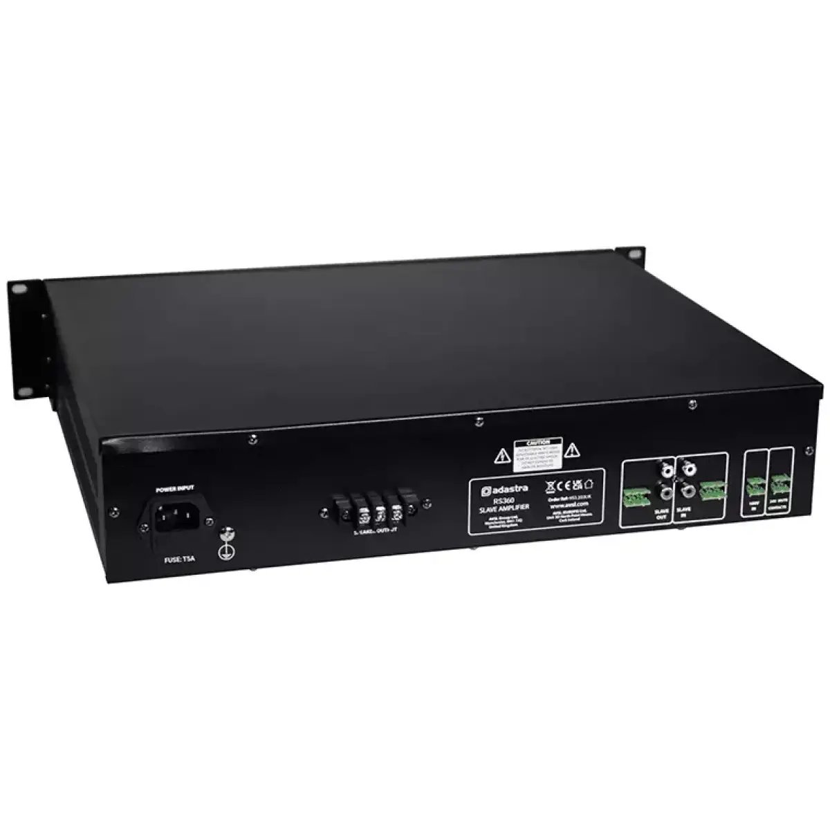 Adastra RS360 100V Slave Amplifier 360W - Image 4