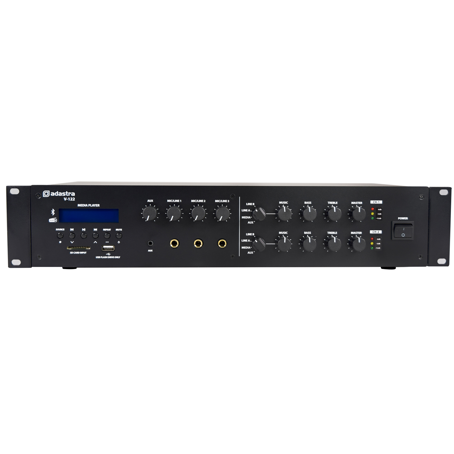 953.251AD_1 Adastra V - 122 100V MIXER AMPLIFIER 2X 120W USB/BT/FM/DAB+ - Image 1