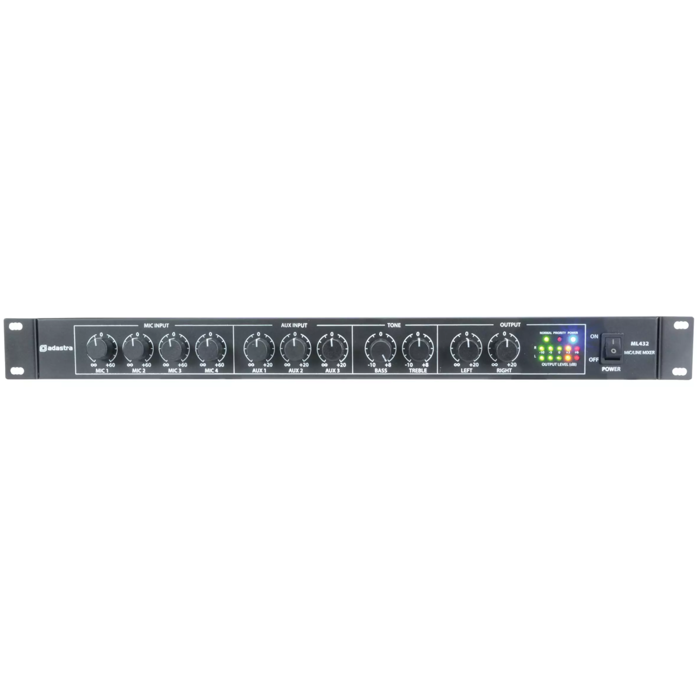 953024AD_CO2 Adastra - ML432 1U MIC/LINE RACK MIXERS - Image 1