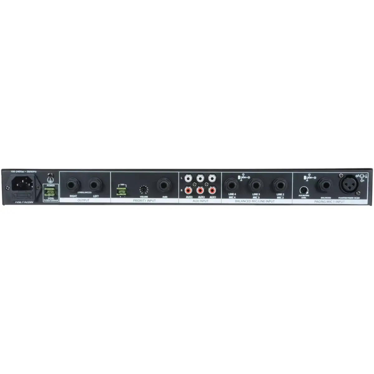 Adastra - ML432 1U MIC/LINE RACK MIXERS - Image 2