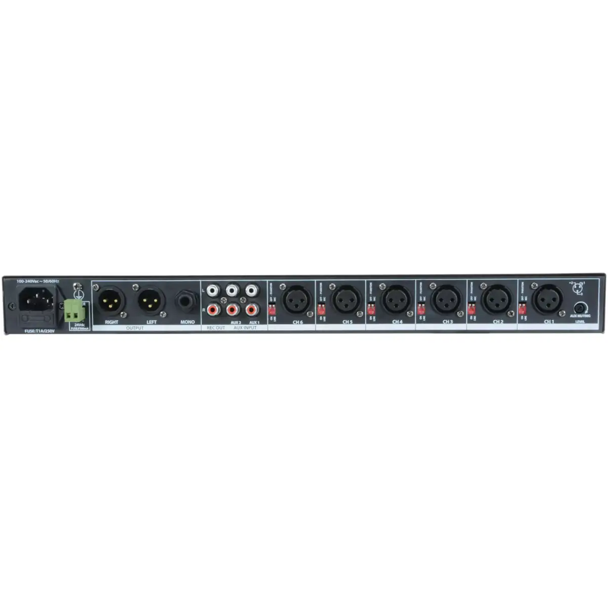 Adastra - ML622 1U Mic/line Rack Mixers - Image 4