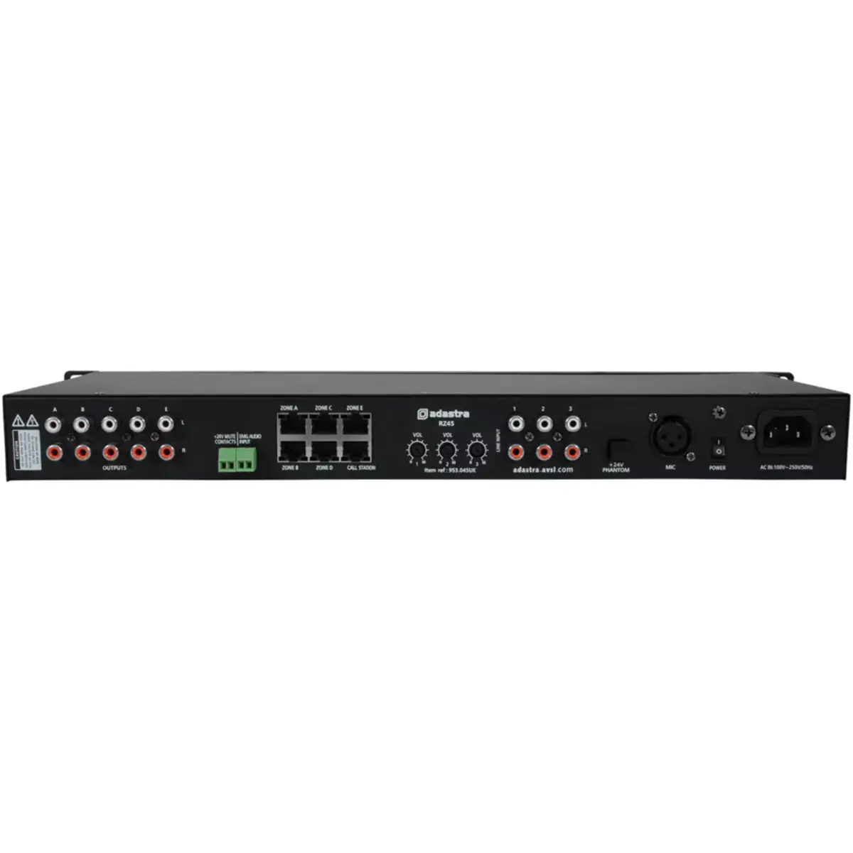 Adastra - RZ45 Remote Zone Audio Matrix - Image 4