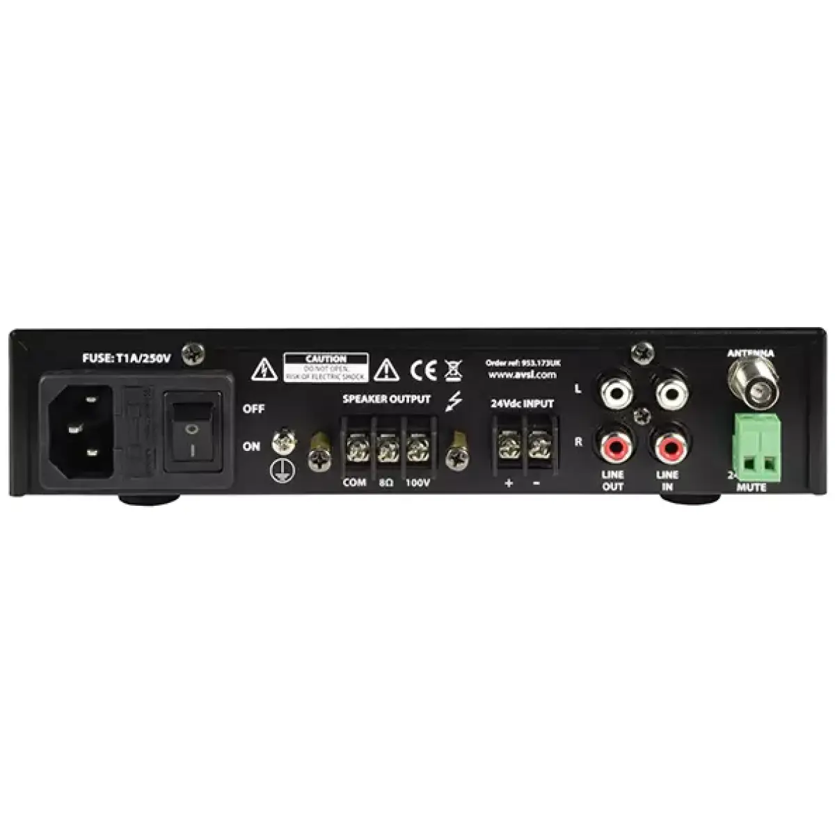Adastra UM30 100V Mixer Amplifier 30W Usb/fm/bt - Image 7