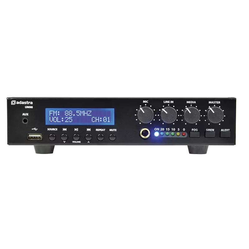 953179AD_1 Adastra UM90 100V Mixer Amplifier 90W Usb/fm/bt - Image 1