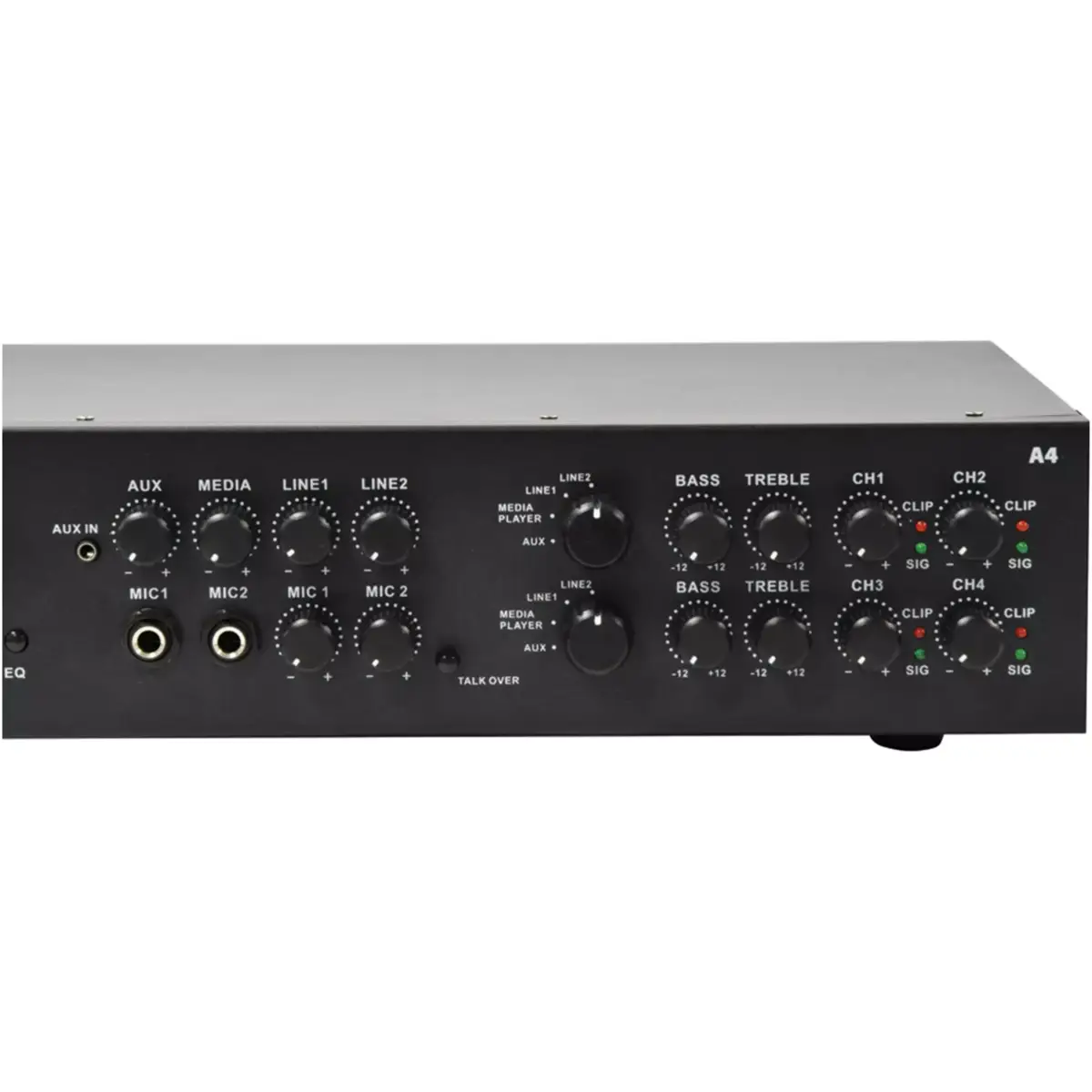 Adastra A4 2U Mixer Amplifier 4X 200W - Image 4