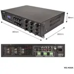 Adastra A6 2U Mixer Amplifier 6X 200W - Image 4