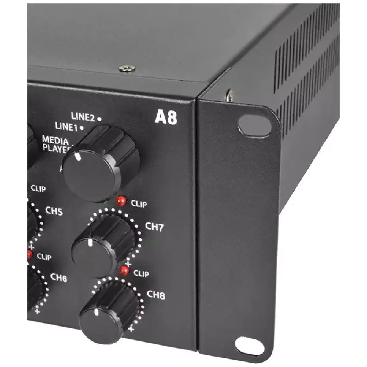 Adastra A8 2U Mixer Amplifier 8X 200W - Image 7
