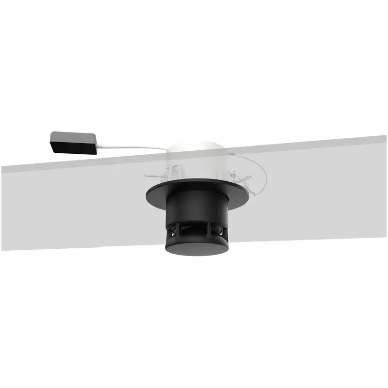 SPOTTUNE OMNIRECESS R1 - K - Bw Recess for Track Speaker Black/white