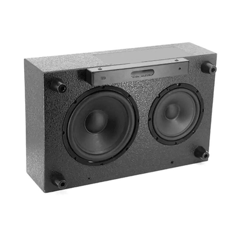 954301FI_1 Filo Esub - 801 8IN WOODEN WALL MOUNT SUBWOOFER 60W BLACK - Image 1