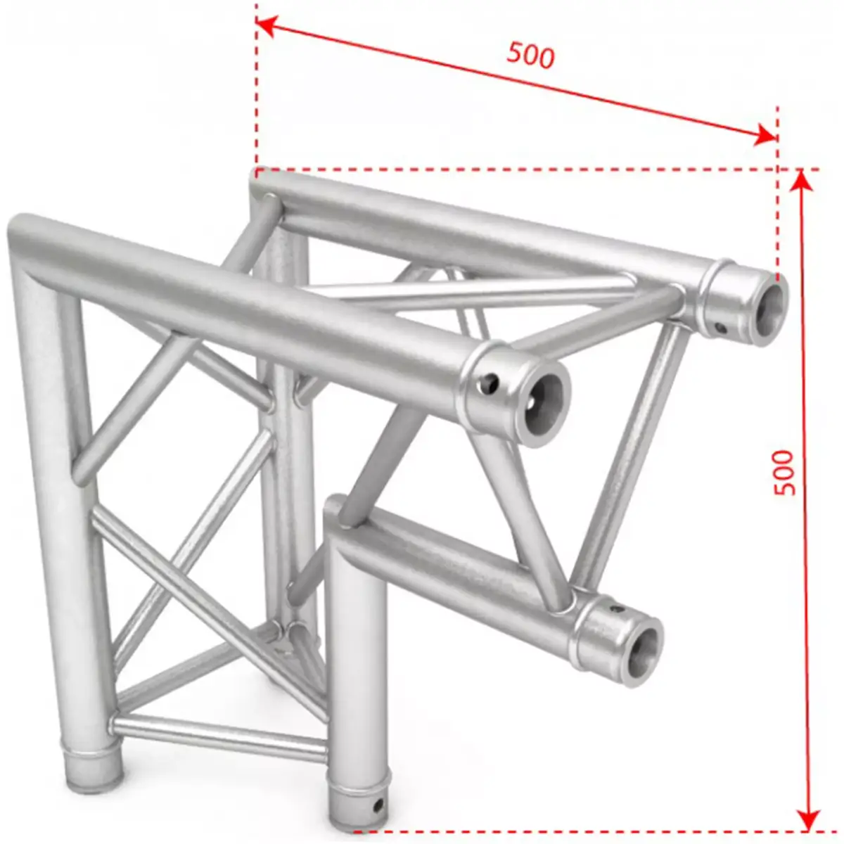 Alustage Trio 290 Truss 2 Way 90 Deg Corner Upright - Image 2