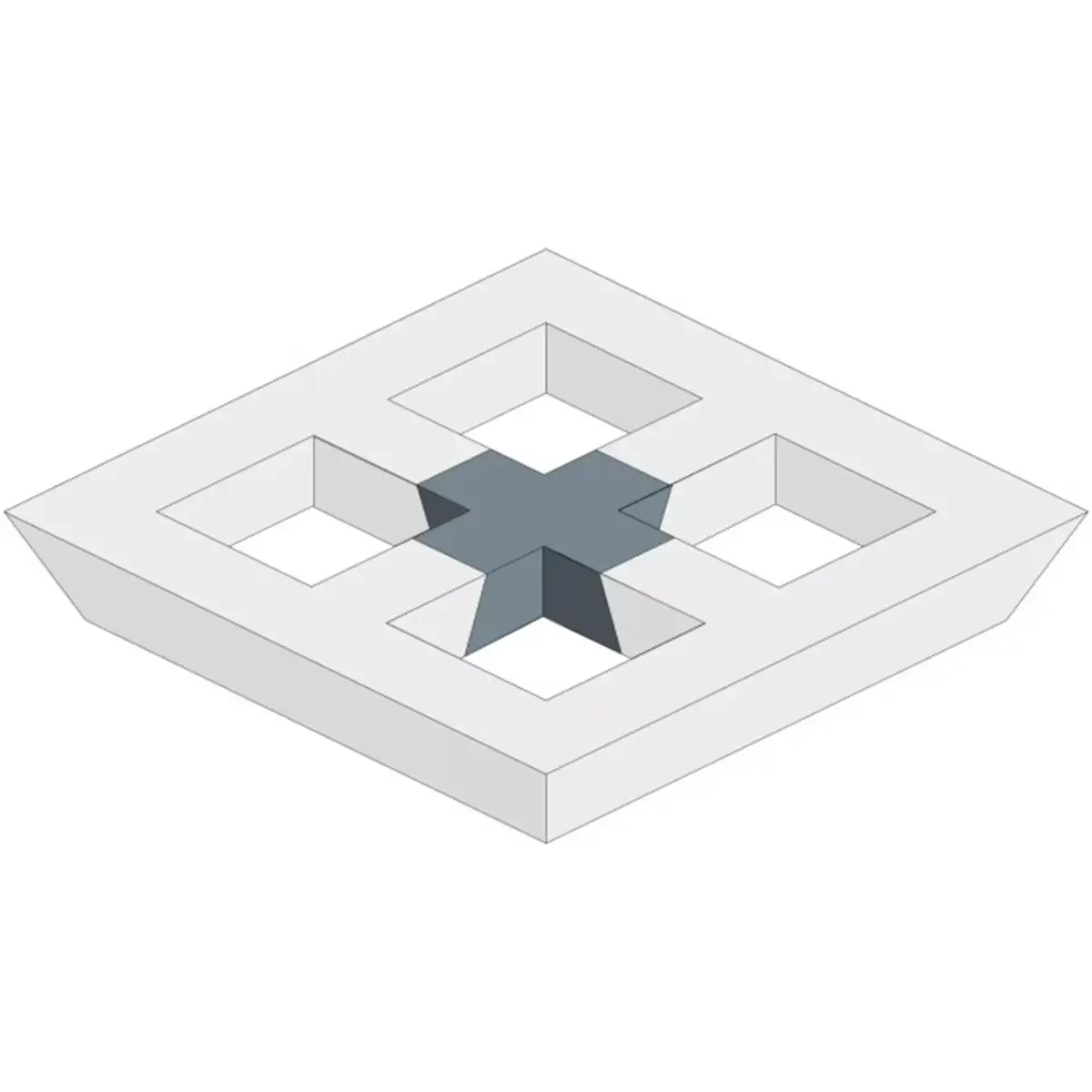 Alustage Trio 290 Truss 4 Way Cross - Image 3