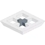 Alustage Trio 290 Truss 4 Way Cross - Image 3