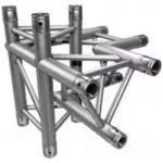 Alustage Trio 290 Truss 4 Way 90 Deg Corner