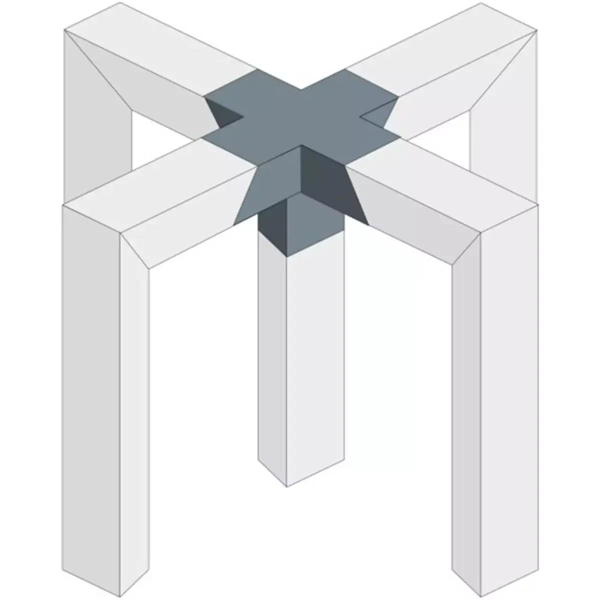 Alustage Trio 290 Truss 90 5 Way Center Piece - Image 3