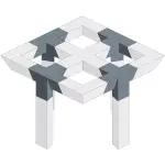 Alustage Trio 290 Truss 90 4 Way T - Piece - Image 3