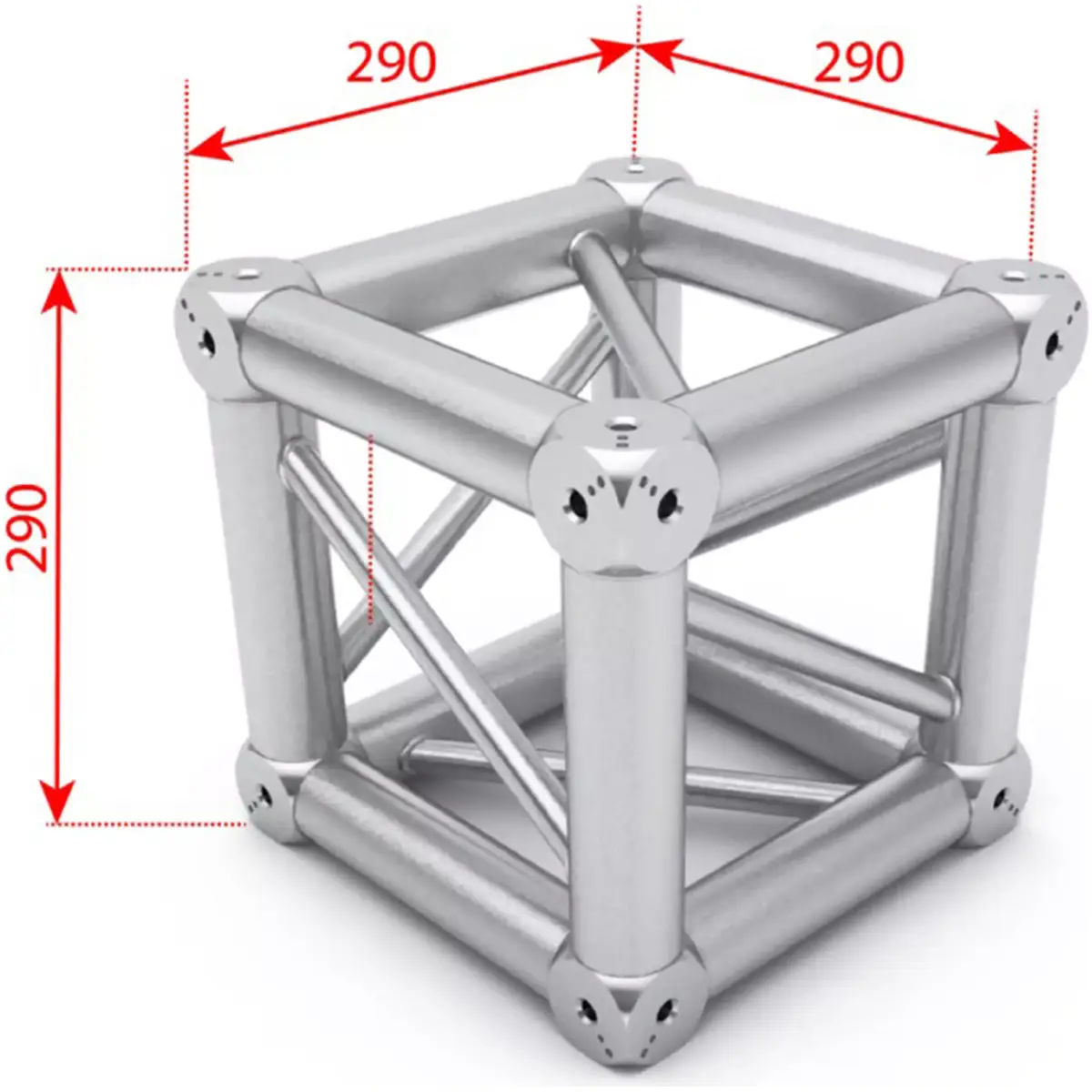 Alustage Quad 290 Truss 6 Way Corner - Image 2