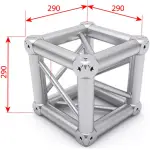 Alustage Quad 290 Truss 6 Way Corner - Image 2