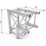 Alustage Quad 290 Truss 2 Way 90 Deg Corner - Image 2