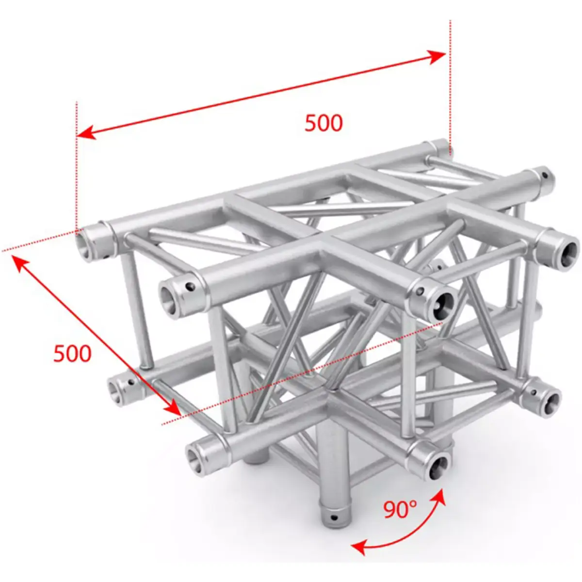 Alustage Quad 290 Truss 4 Way T - Piece - Image 2