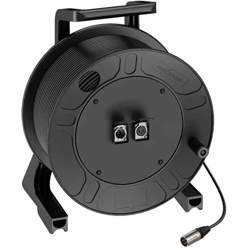 Roxtone - 50M 1:1 Dmx Extension On Reel With Loop Out