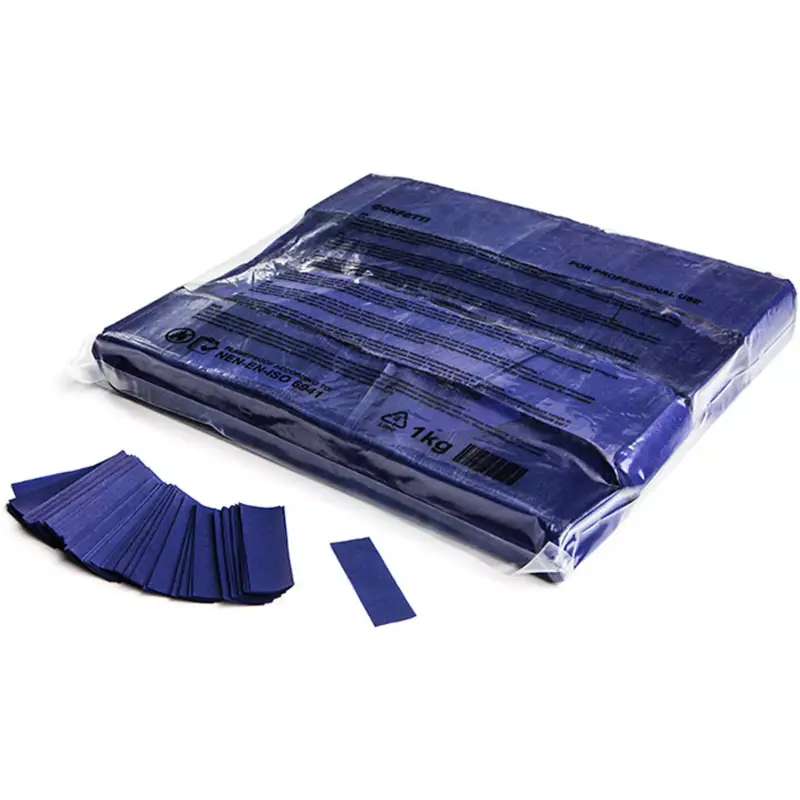 Magicfx Slowfall Confetti Rectangles Dark Blue