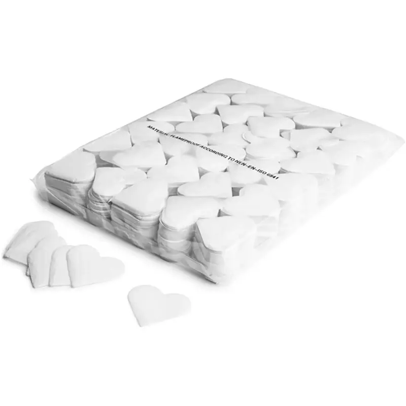Magicfx Slowfall Confetti Hearts White