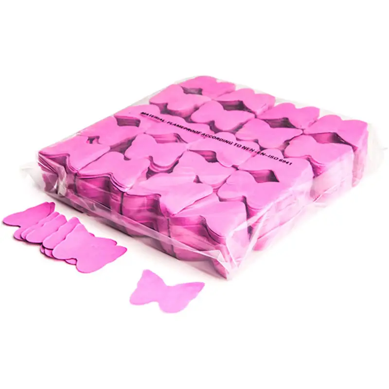 Magicfx Slowfall Confetti Butterflies Pink