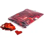 Magicfx Confetti Hearts Red Metallic