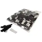 Magicfx Metallic Confetti Rectangles Silver And Black