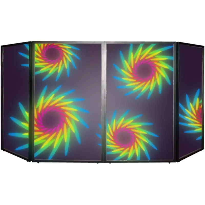 Athletic - Set Of Four Dj Lighting Screens