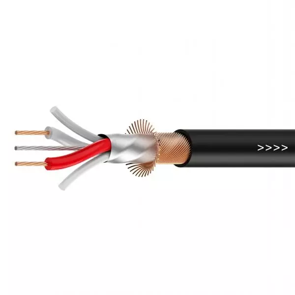 DMX001-100M_1-1 Roxtone - 100M Dmx Cable Hq Black - Image 1