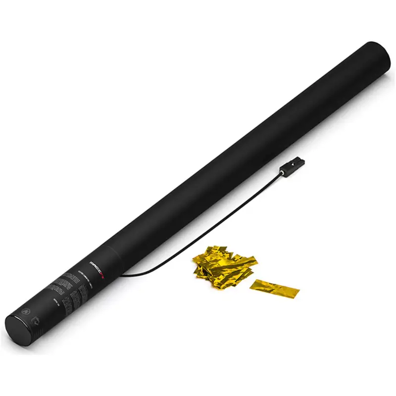 Filofx Electric Confetti Cannon 80CM Gold Metallic