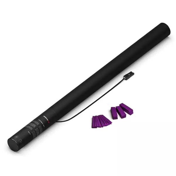 EC04PR_1 Filofx Electric Confetti Cannon 80CM Purple - Image 1