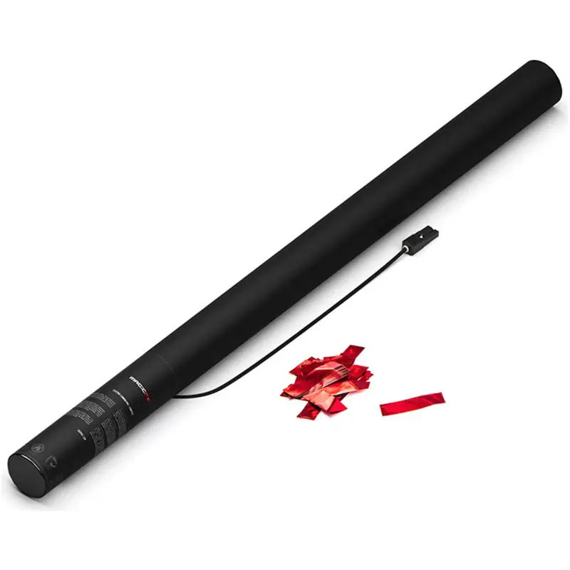 Filofx Electric Confetti Cannon 80CM Red Metallic