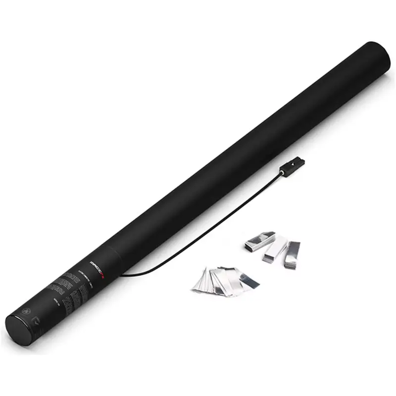 Magicfx Electric Confetti Cannon 80CM White & Silver