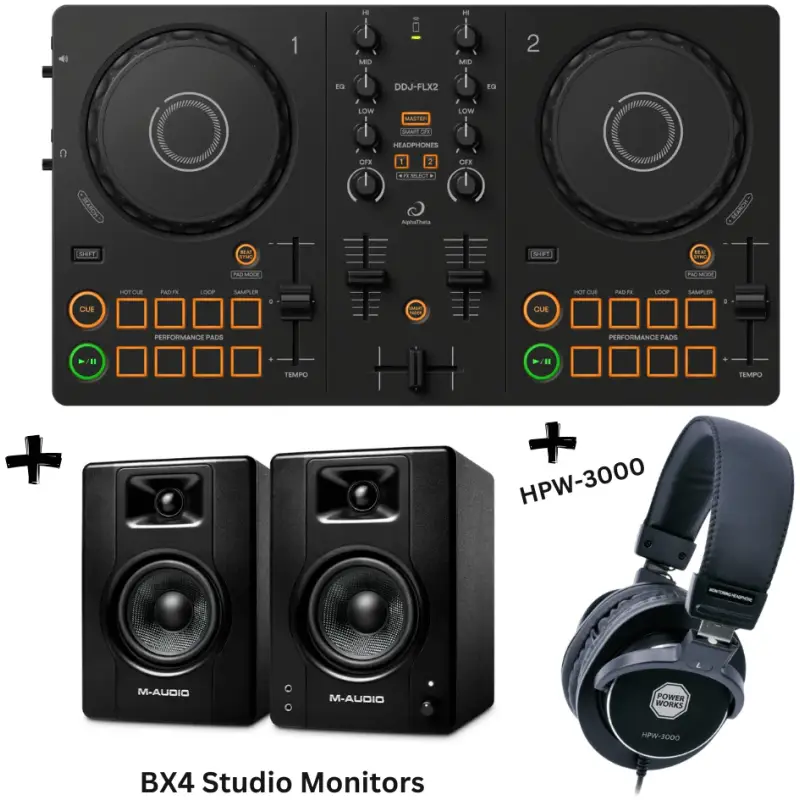 Alpha Theta DDJ FLX2/BX4 Starter Pack