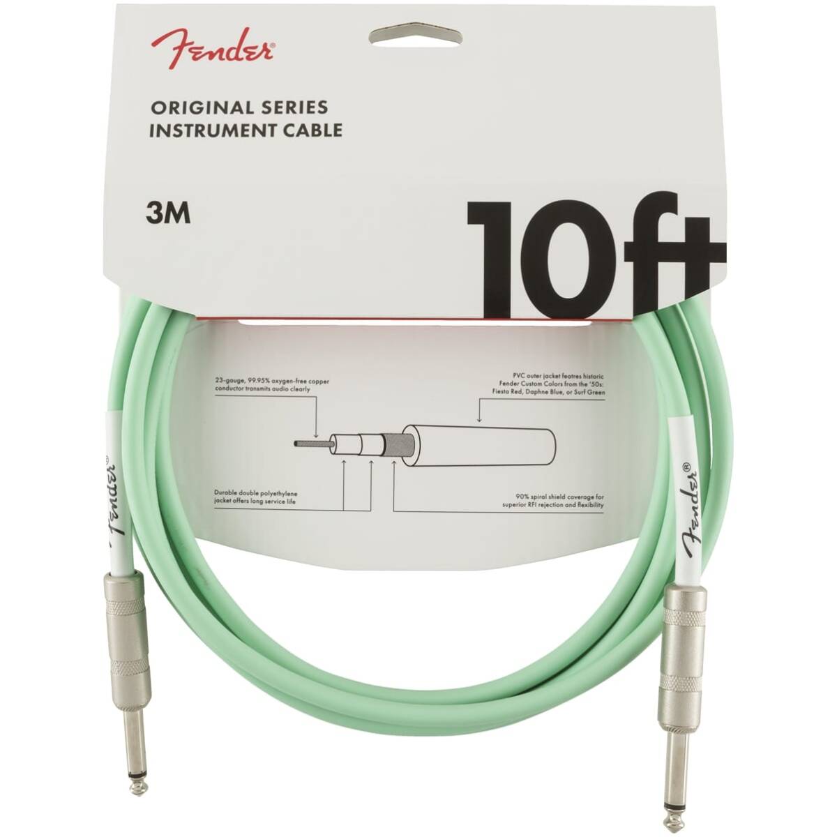 FENDER ORIGINAL 3M INSTRUMENT CABLE
