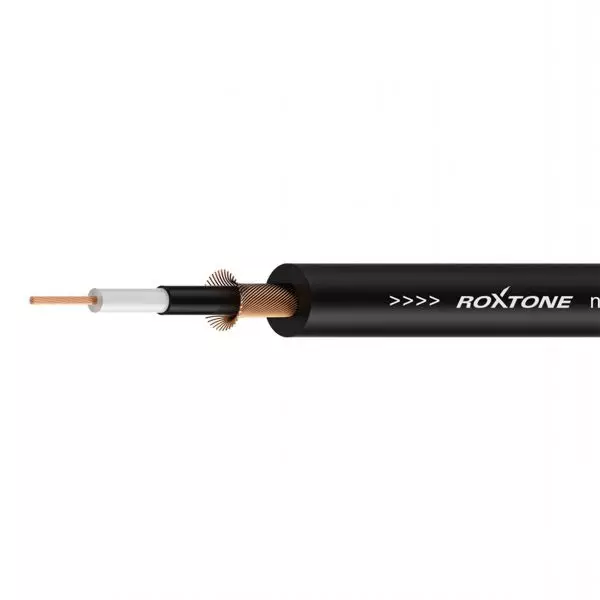 GC010-100M_1-1 Roxtone - 100M Cable Single Core Instrument Screened Od Black - Image 1