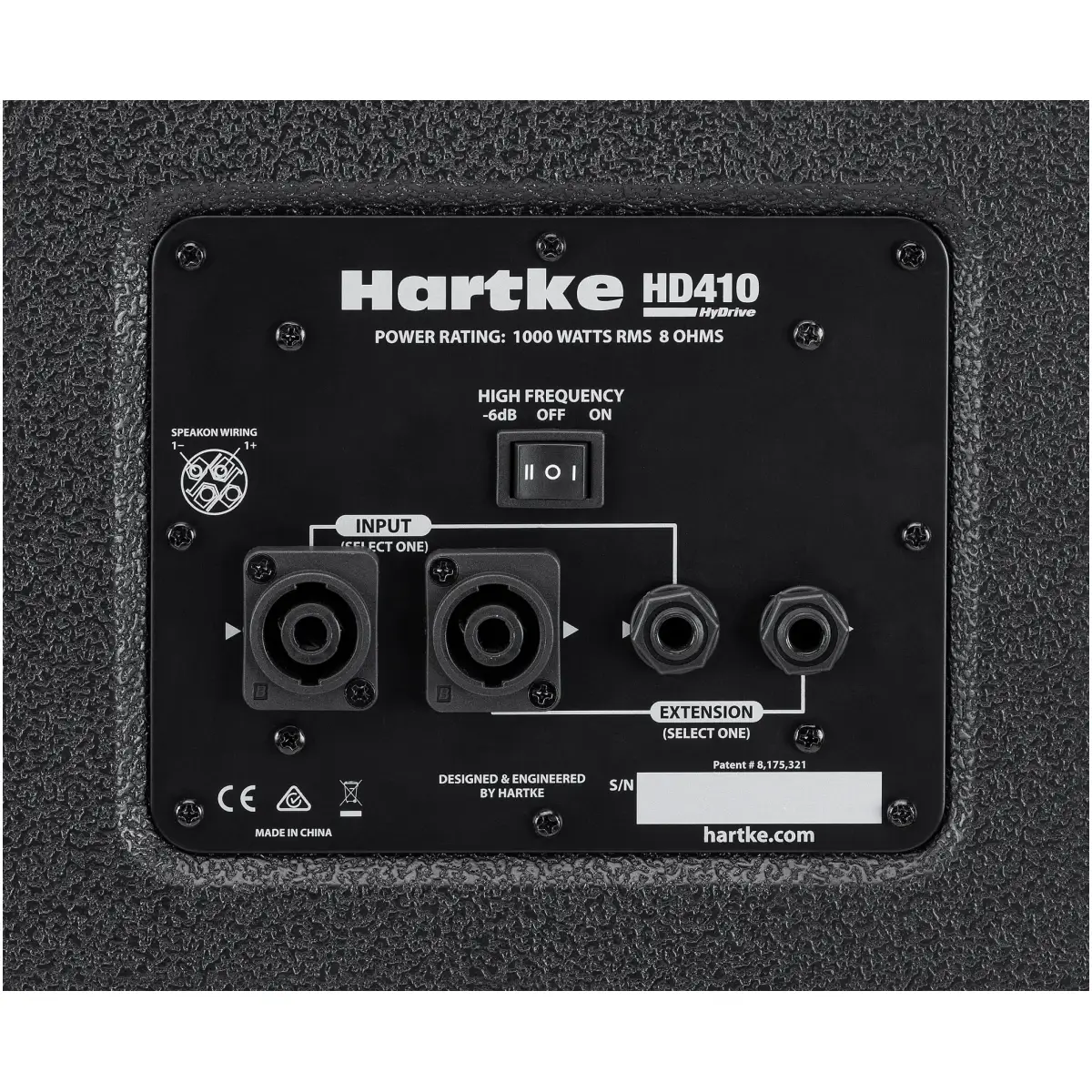 Hartke HD410 4x10" 1000W Hydrive Bass Cabinet - Image 4