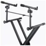 On Stage KSA7500 Universal Second Tier X-Style Keyboard Stand - Image 2