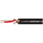 Roxtone - Microphone Cable 2CORE + Screen Black 100M
