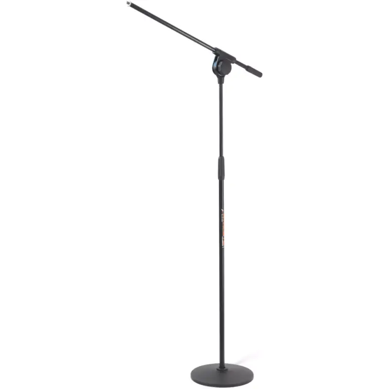 Athletic - Mic Floor Stand W/boom Steel & Alum