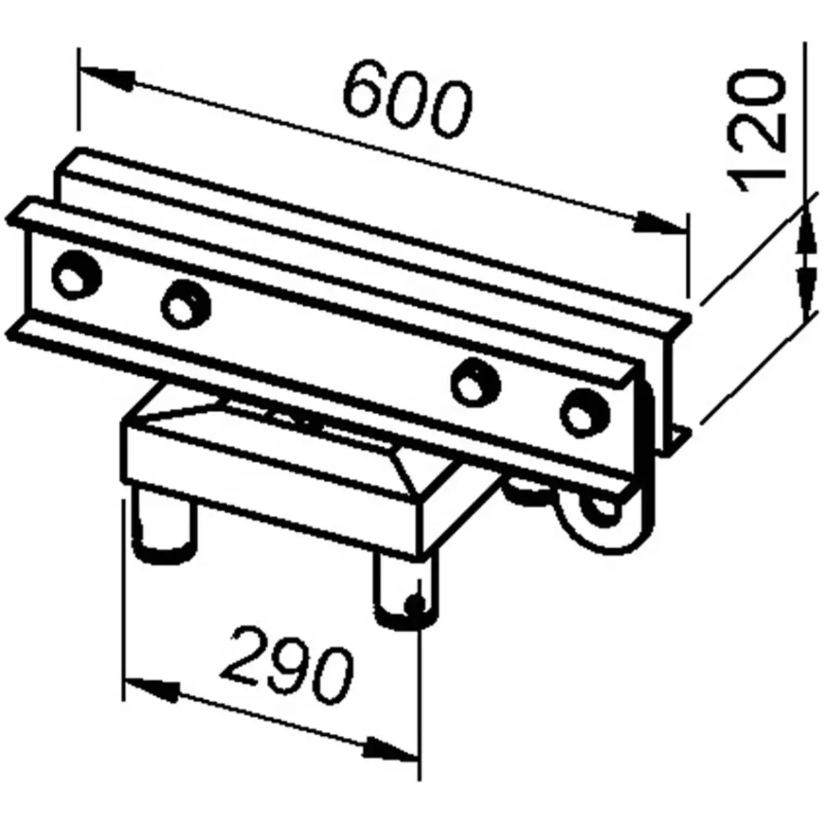 Alustage Quad 290 Truss Tower Top - Image 2