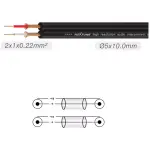 Roxtone - Pure Series Signal Lead 2 Rca M – 2 Rca M 2M - Image 2