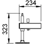 Alustage Quad 290 Truss Tower Outrigger 234MM - Image 2