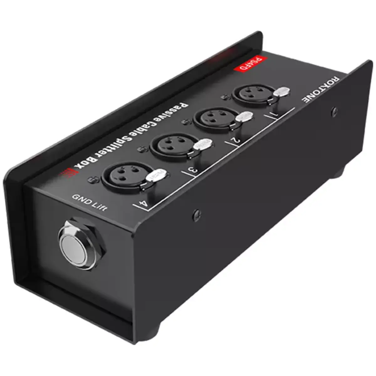 Roxtone - Cat Snake Splitter Box, 4 Channel Xlr Female To Ethercon Network Cable - Image 2