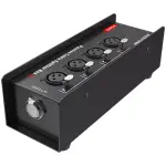 Roxtone - Cat Snake Splitter Box, 4 Channel Xlr Female To Ethercon Network Cable - Image 2