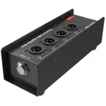 Roxtone - Cat Snake Splitter Box, 4 Channel Xlr Male To Ethercon Network Cable - Image 2