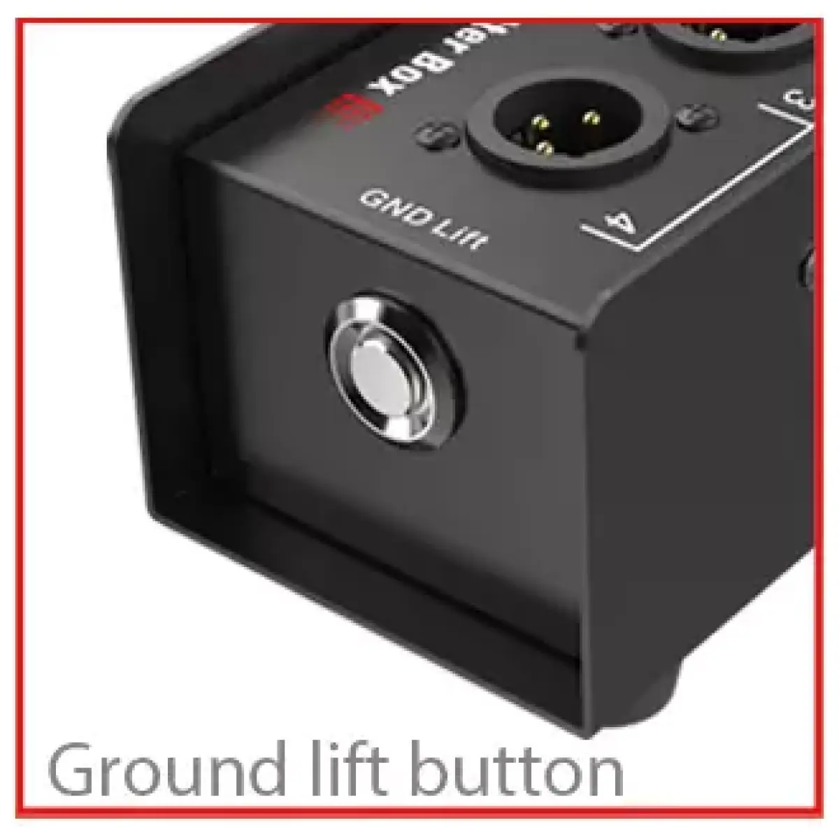 Roxtone - Cat Snake Splitter Box, 4 Channel Xlr Male To Ethercon Network Cable - Image 3